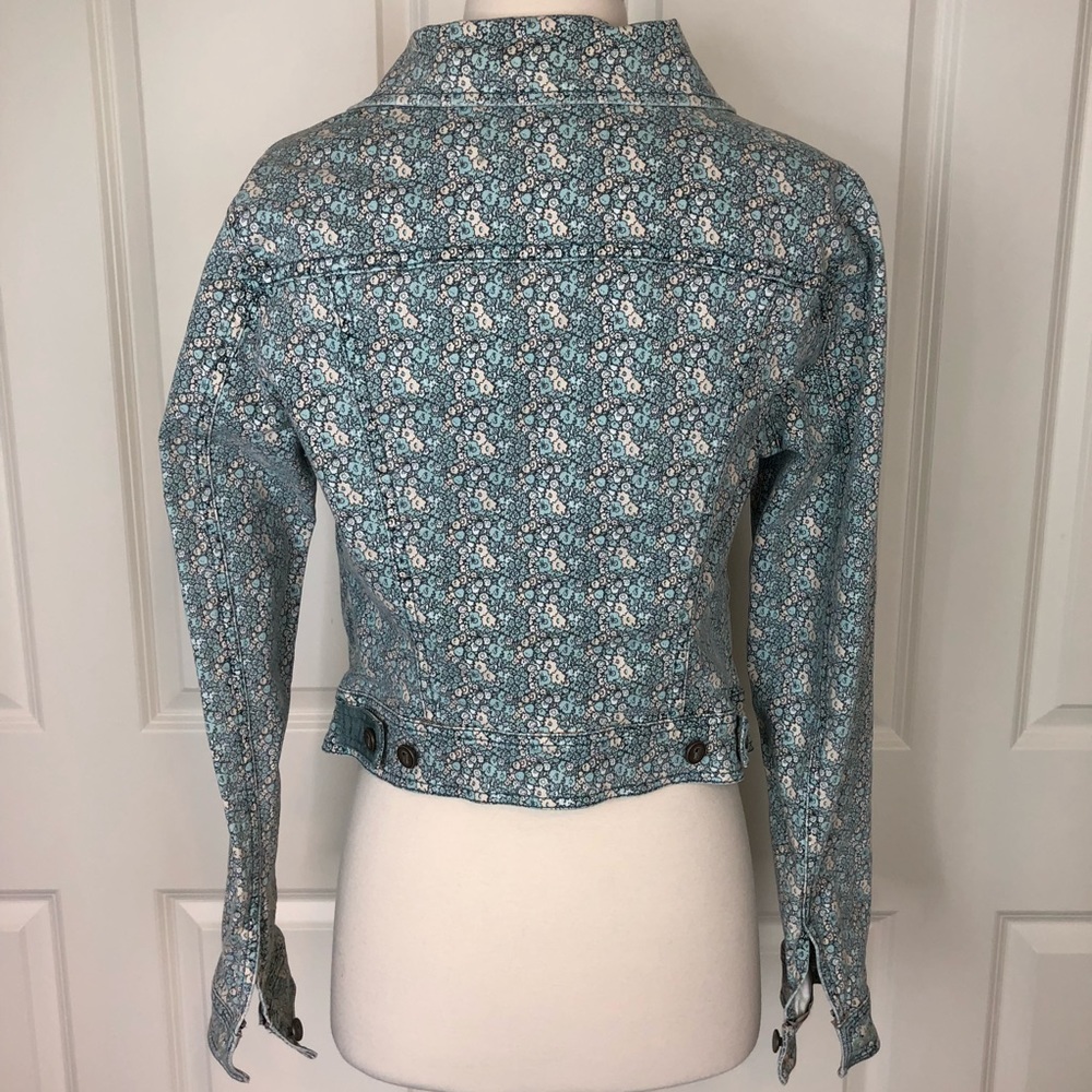 Anthropologie Jean Jacket Medium Pilcro Letter - Picture 3 of 8